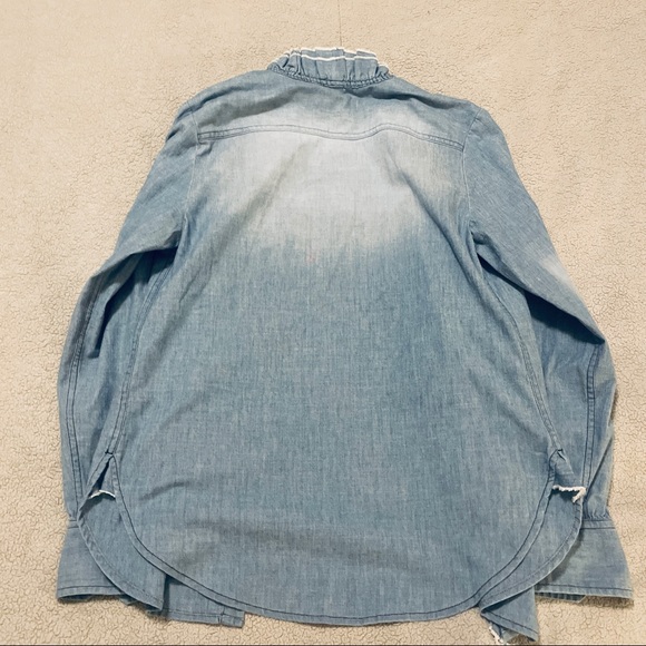 🦋 Isabel Marant Étoile Awendy Button Down Blouse - Picture 10 of 15